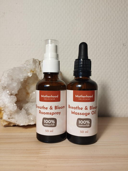 Breathe & Bloom Set | Roomspray & Massage Oil